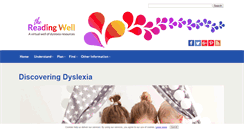 Desktop Screenshot of dyslexia-reading-well.com